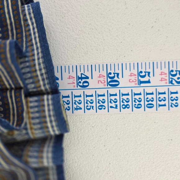 Veronica Beard Tinzia Floral Midi Dress Women Large Blue Boho Ruffle Tassels - Picture 10 of 13